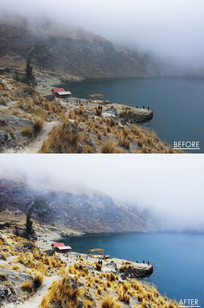 Before-After edited with #AColorStory App