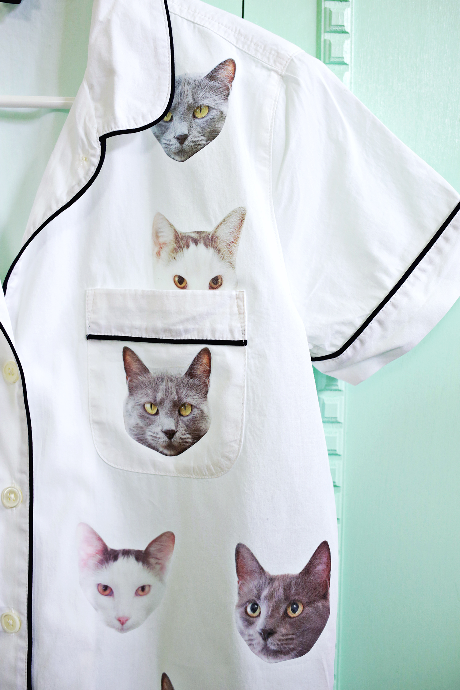 Make Your Own Pet Photo Pajamas! (click through for more!) 