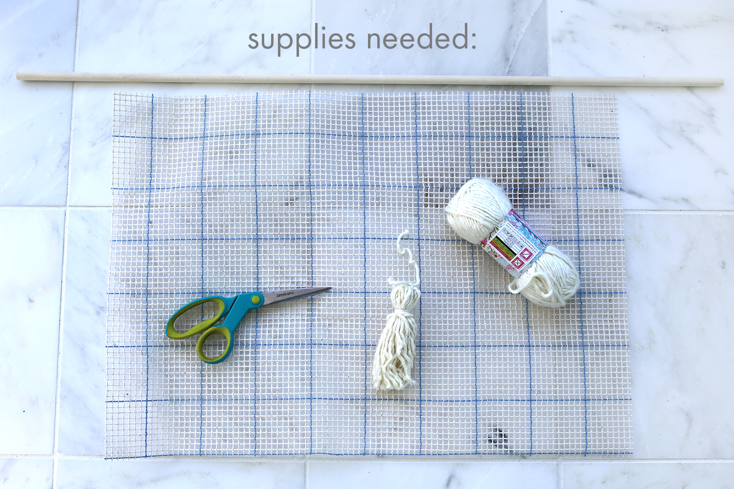 Supplies Needed