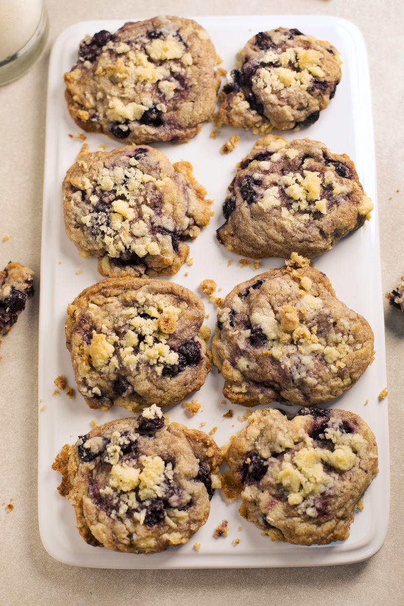 Blueberry muffin cookies (via abeautifulmess.com) 