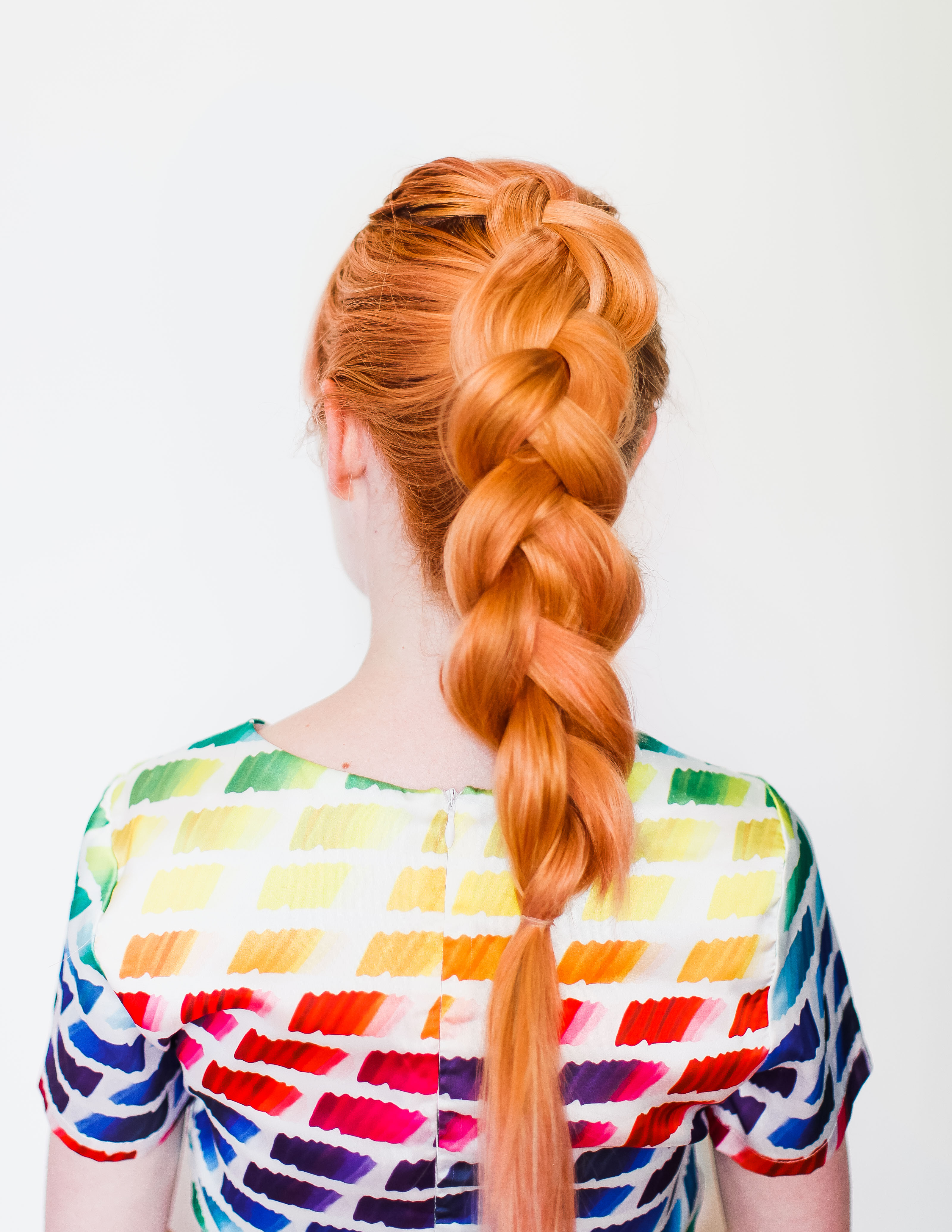 The secret to thicker-looking braids (click-through for the tutorial)
