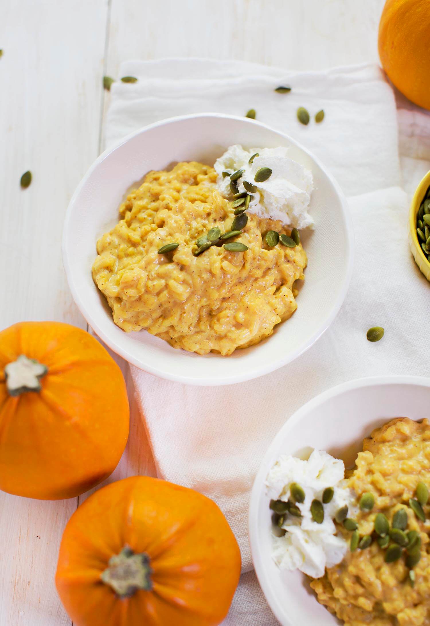 Pumpkin Spice Rice Pudding (via abeautifulmess.com) 