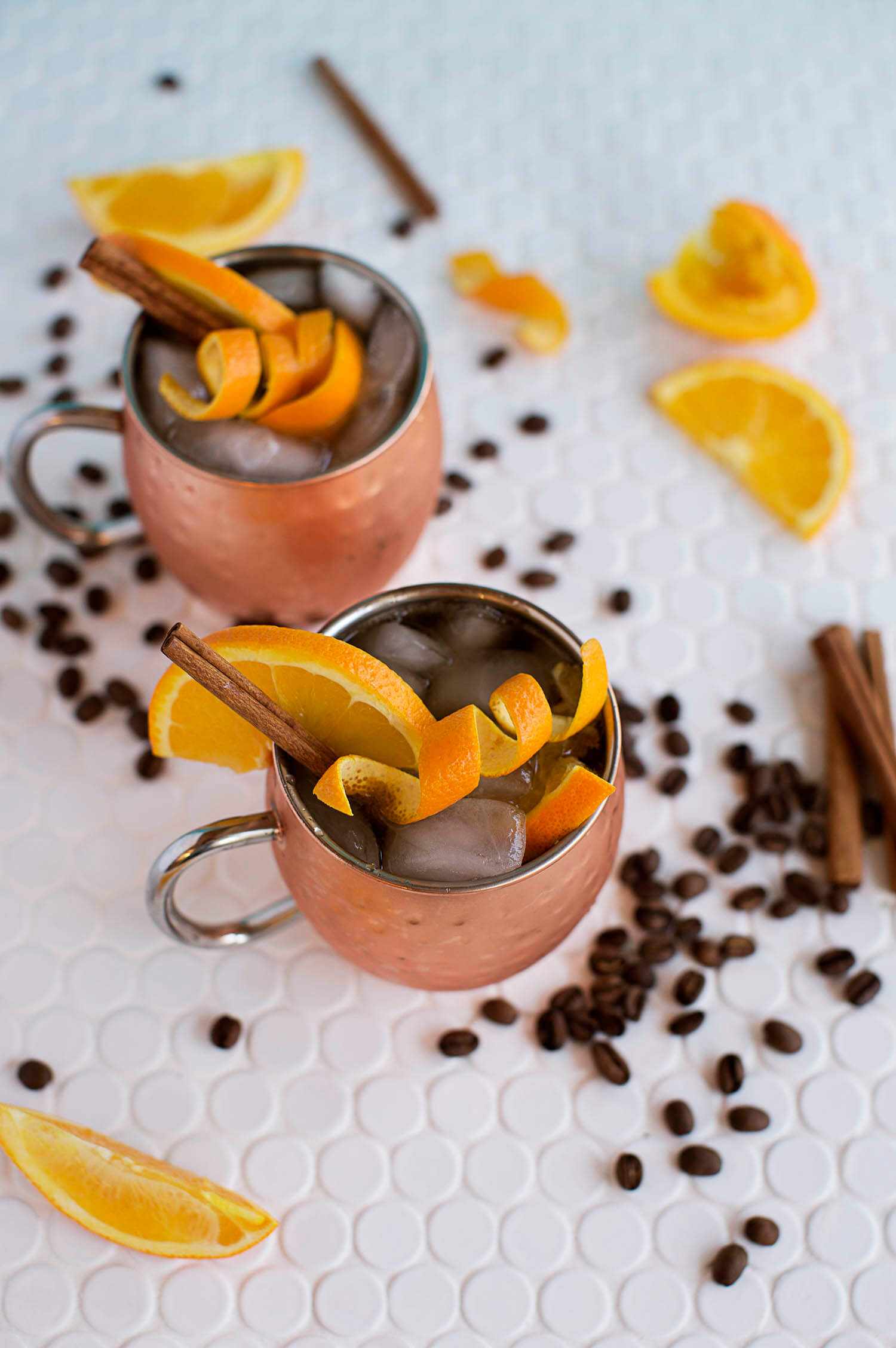 Orange and Coffee Moscow Mule 
