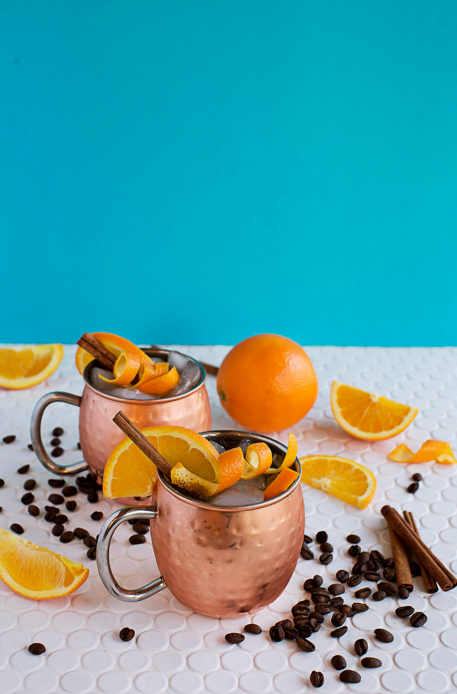 Orange and Coffee Moscow Mule 