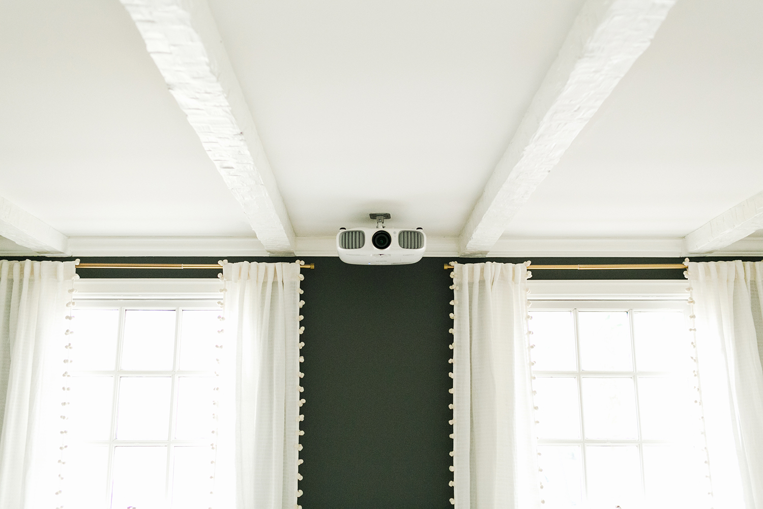 Project Projector- Why we traded in our television for a projector 