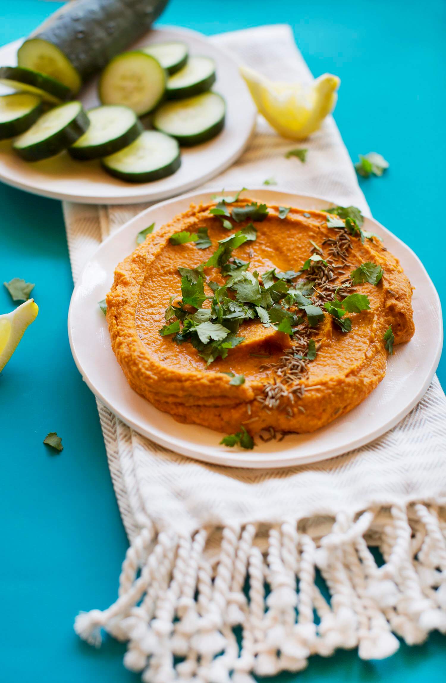 Indian Spiced Hummus (via abeautifulmess.com) 