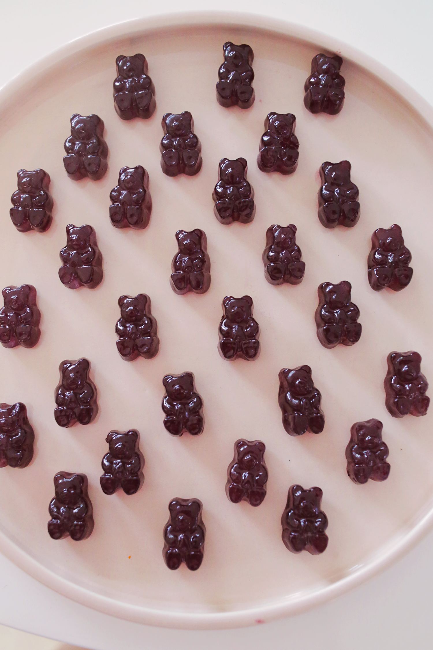 Red Wine Soaked Gummy Bears 