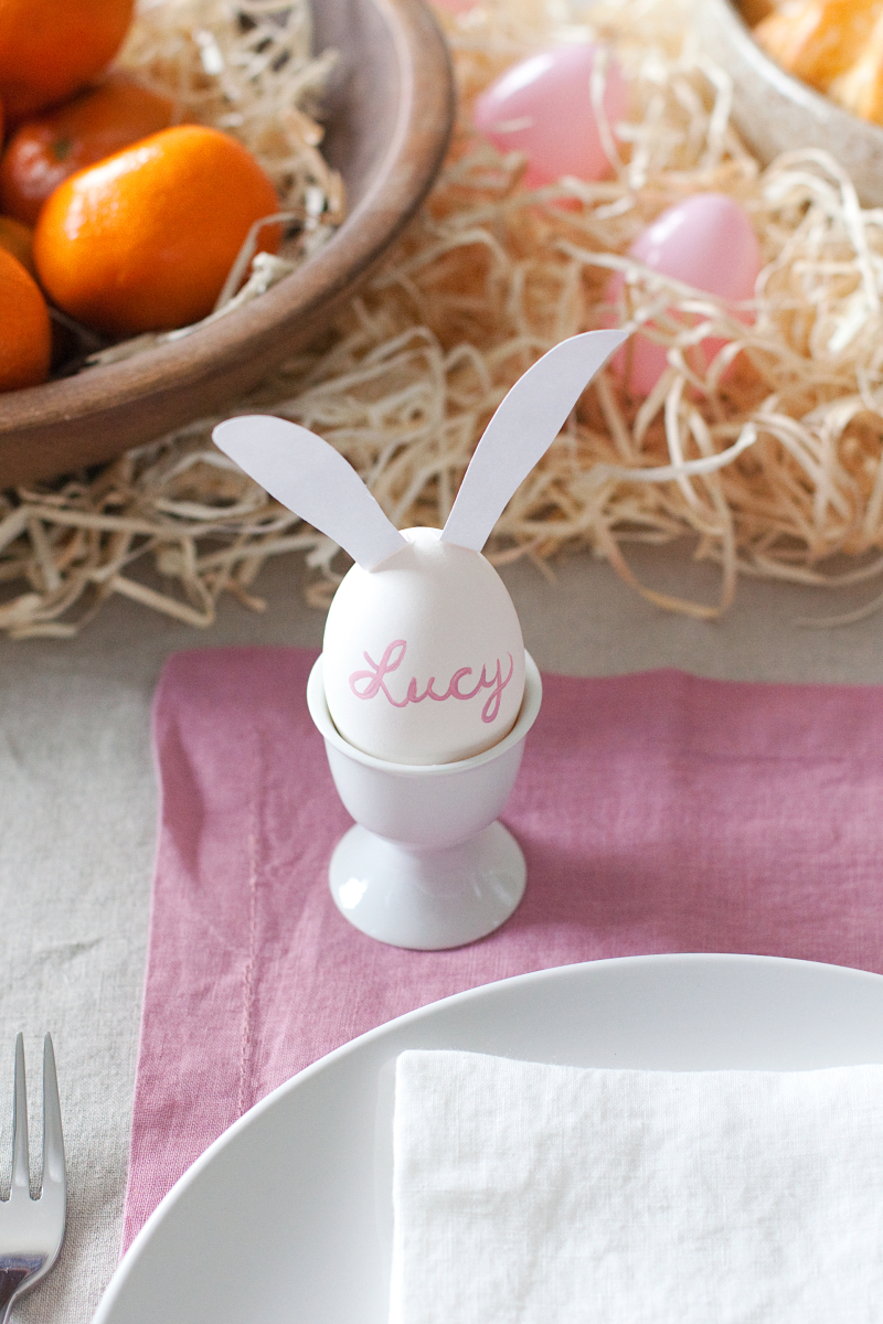 Bunny Egg Place Cards