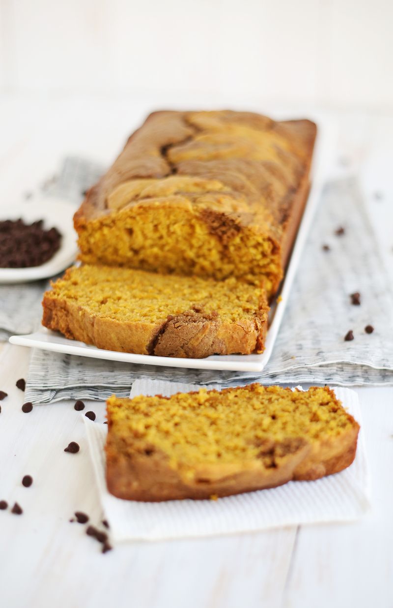Chocolate pumpkin bread (click through for recipe) 