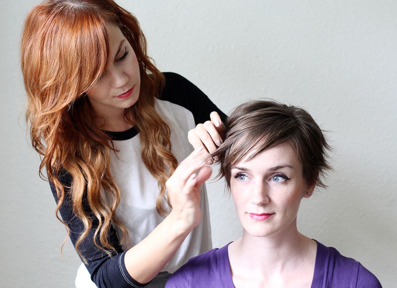 3 Ways To Style A Pixie Cut - A Beautiful Mess