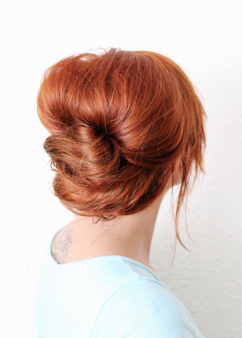 Everyday french twist (click through for tutorial)
