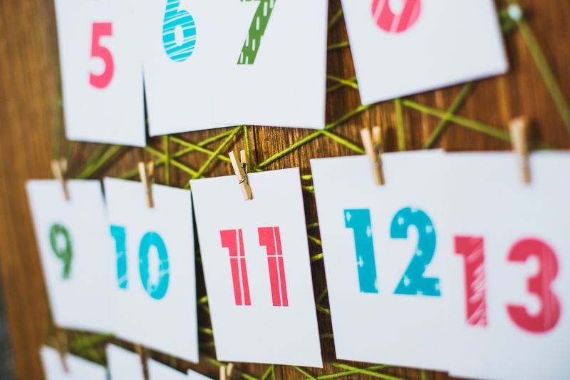 String Art Advent Calendar 