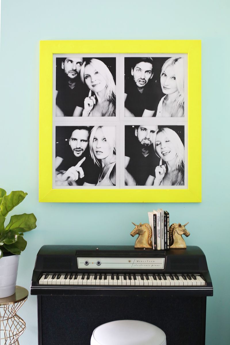 Oversized Photo Booth Prints for under $10! (click through for details)  