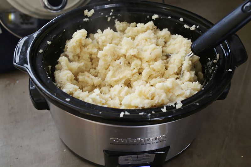Crock pot mashed potatoes