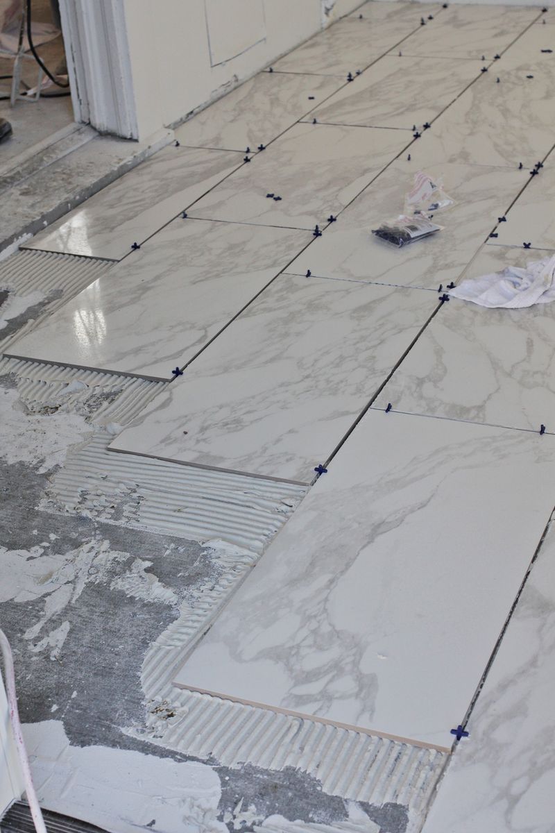 Beginner S Guide To Laying Tile A, Laying Porcelain Tile