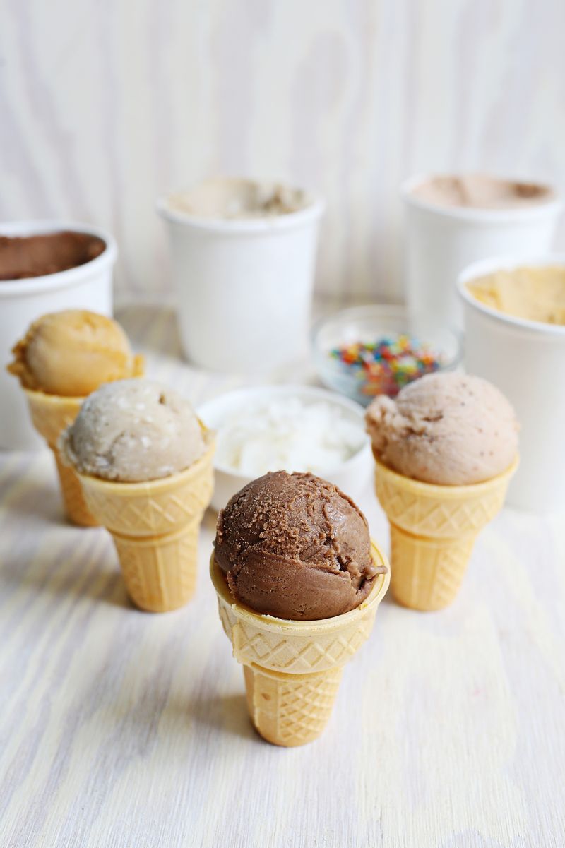 Easy and healthy ice cream