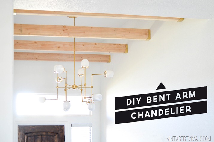 10 Awesome DIY Brass Light Fixtures! (click through for the complete list)     