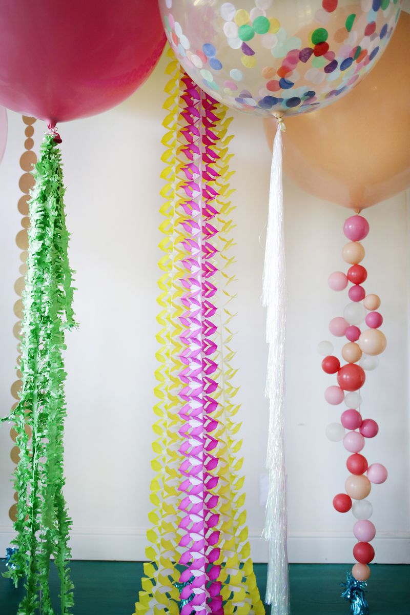5 cute balloon ideas for party decor! (click through for tutorial) 