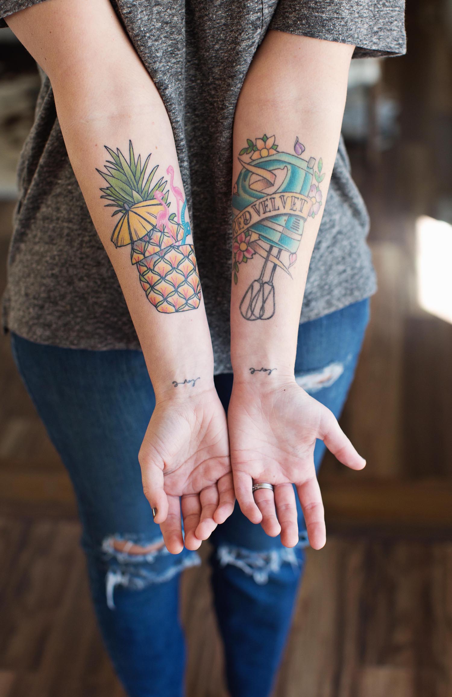 Emma Chapman's tattoos