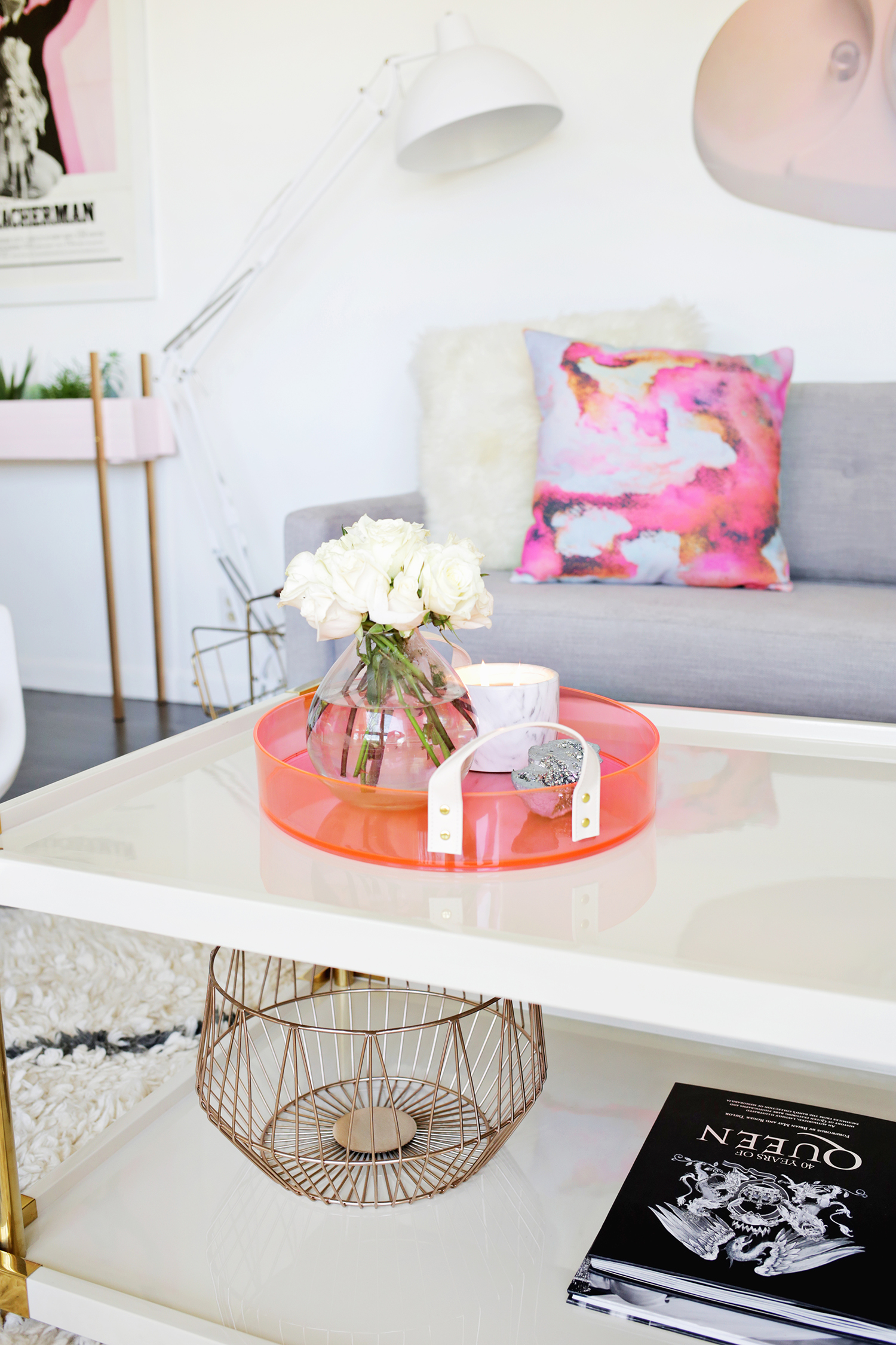 Bright + airy sitting:dining room makeover (click through to see before and after!) 