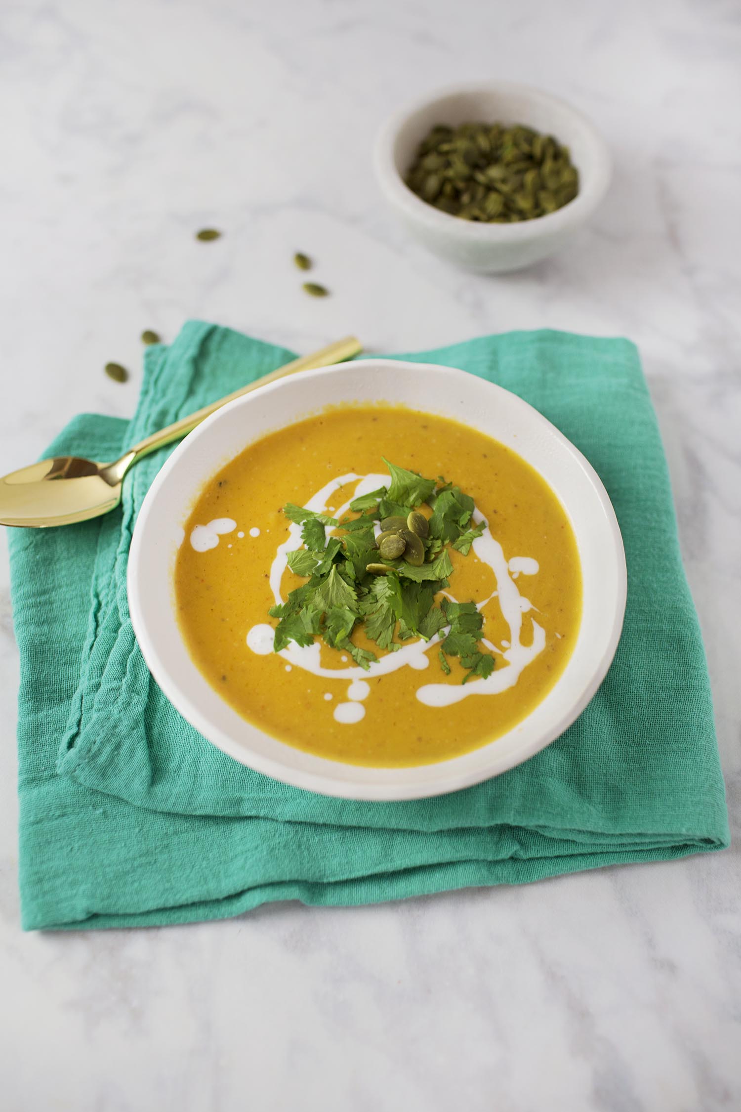 Butternut and Red Curry Soup (via abeautifulmess.com) 
