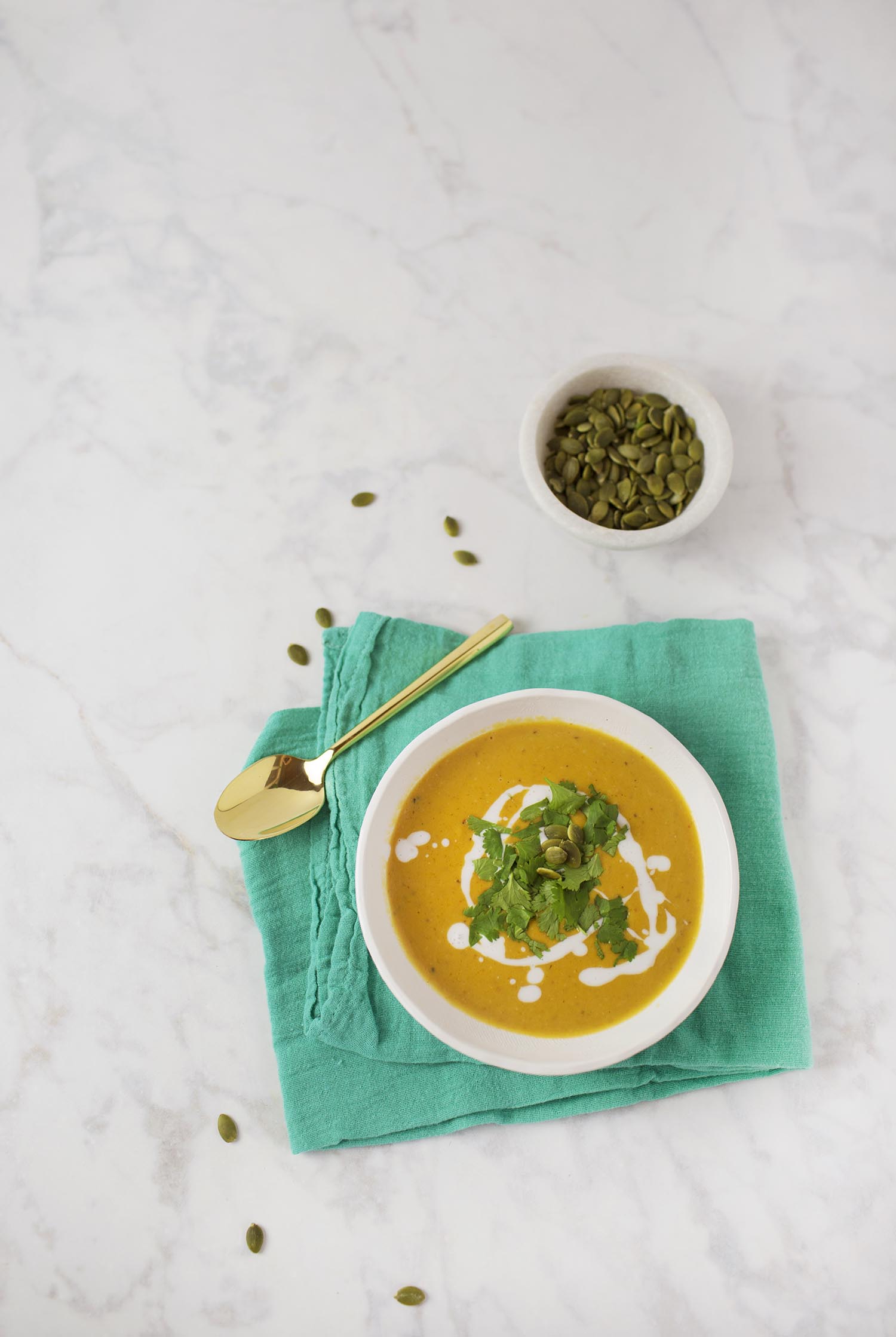 Butternut and Red Curry Soup (via abeautifulmess.com) 