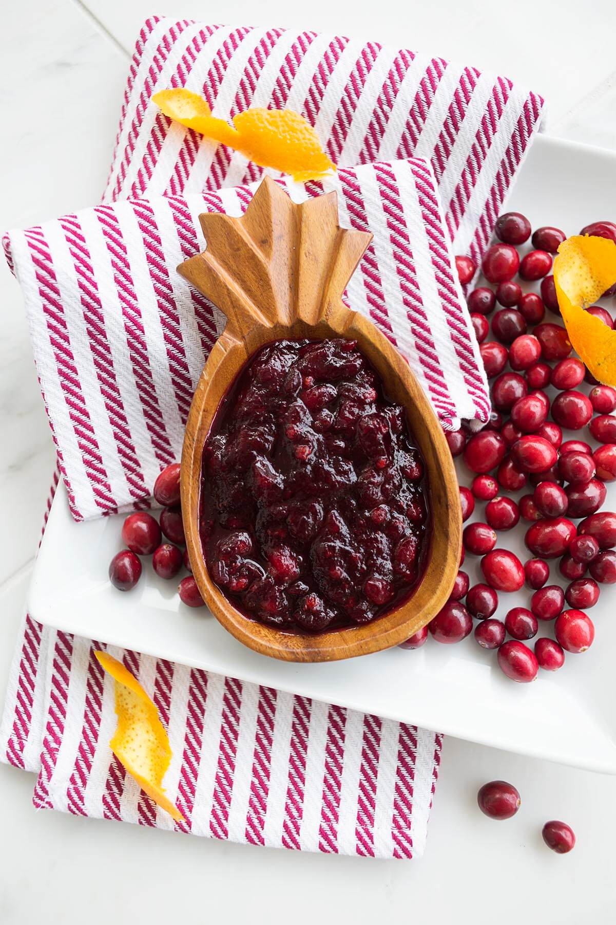 Cranberry red wine sauce