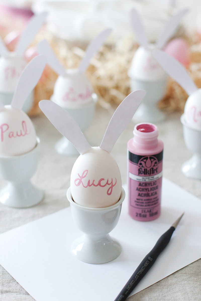 Bunny Egg Place Cards