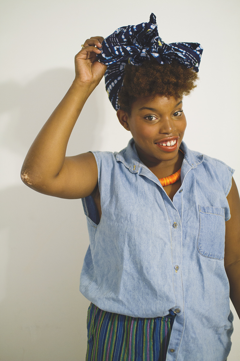 So cute! How to style a headwrap (click through for tutorial)    