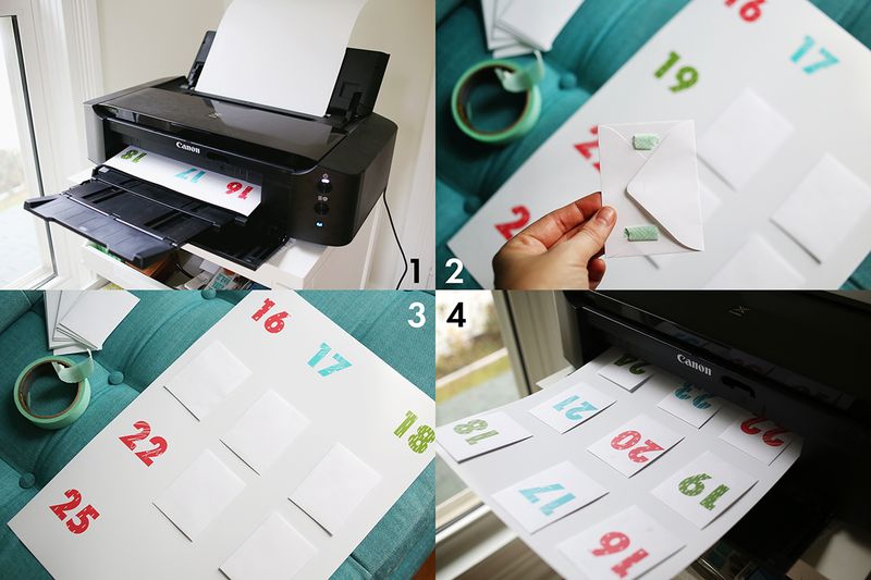 How to print on envelopes