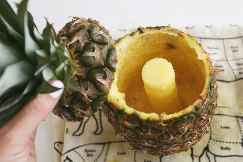 Pineapple Coconut Daiquiri in A PINEAPPLE CUP!! 