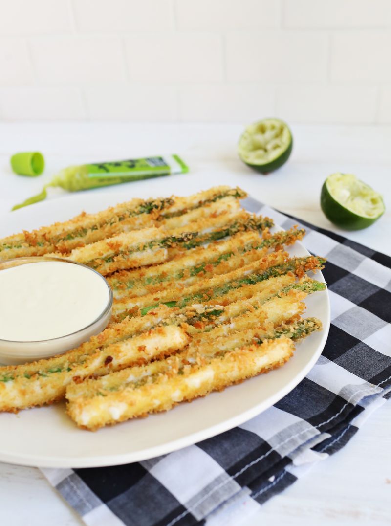 Crunchy and Cheesy Asparagus Sticks (via abeautifulmess.com) 