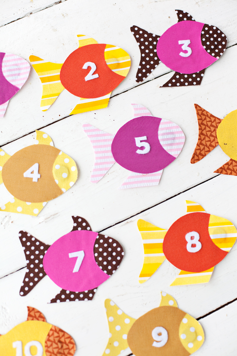 easy no-sew fabric fishing game for kids