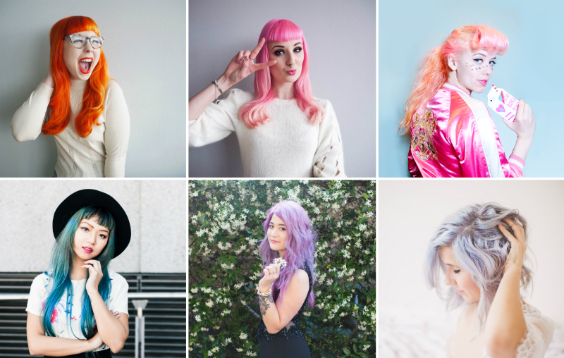 How to get the perfect rainbow hair (click-through for tips from the ones who wear it best)