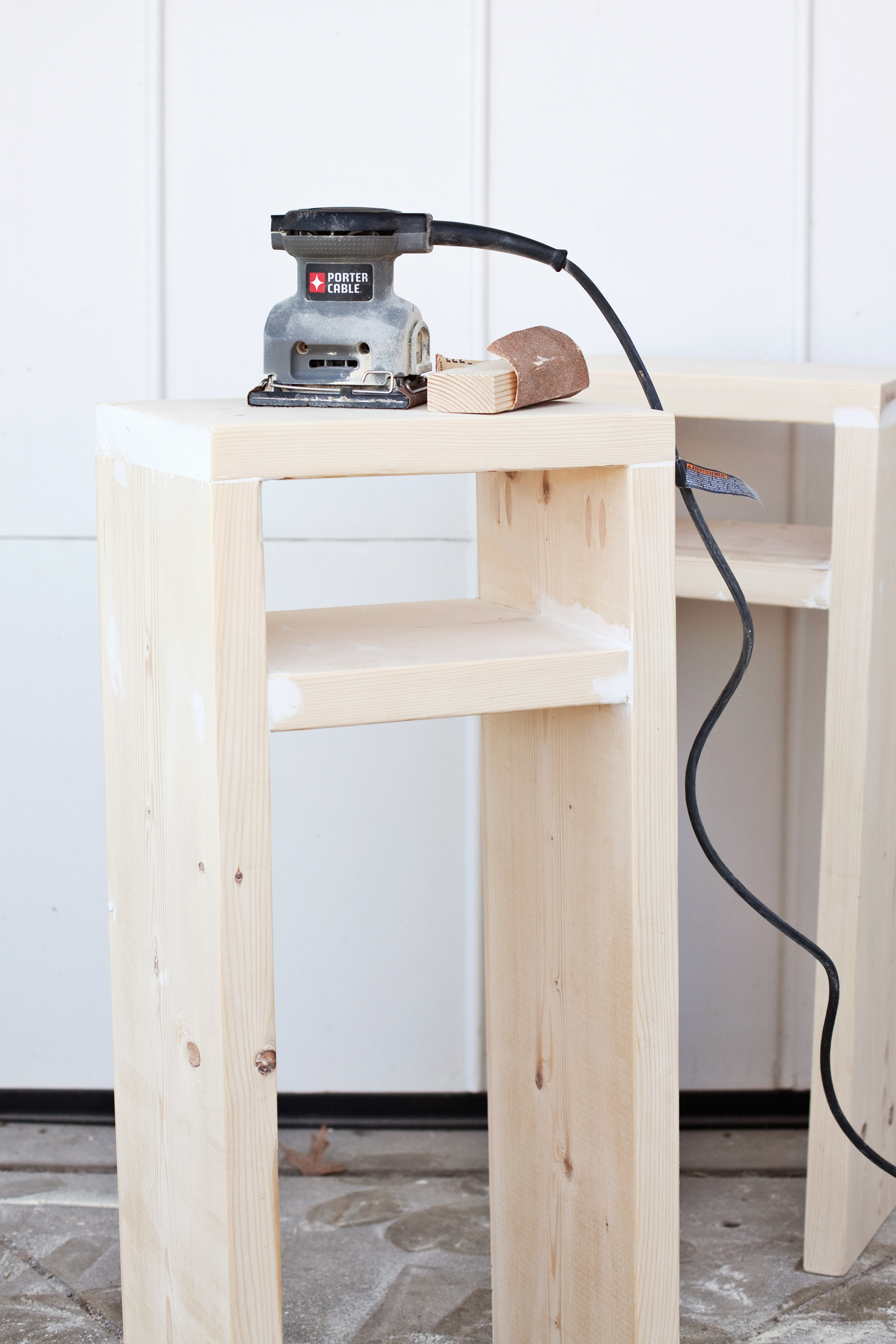 DIY Parsons Nighstand— lumber needed is only $8!