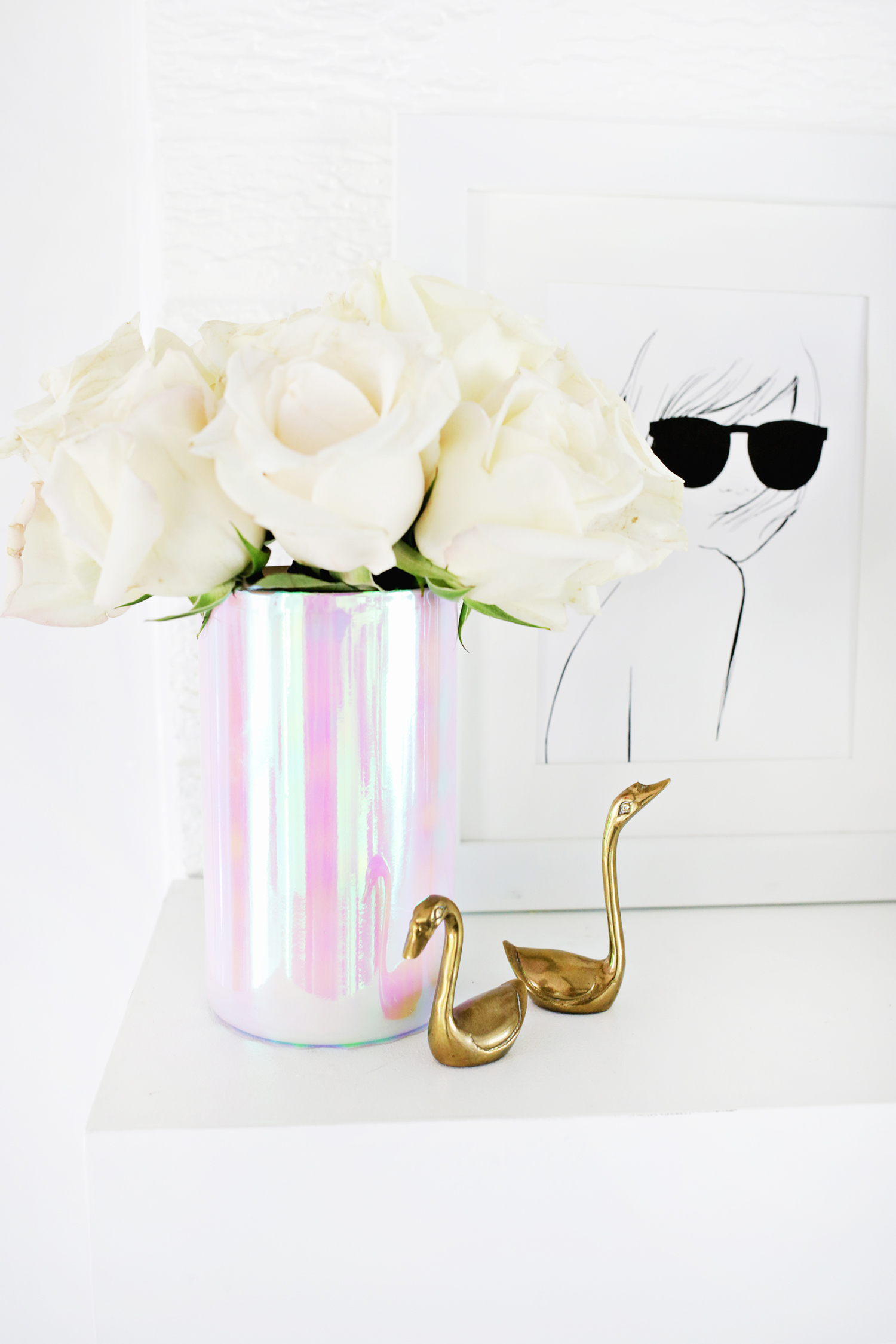 Holographic Vase Diy A Beautiful Mess