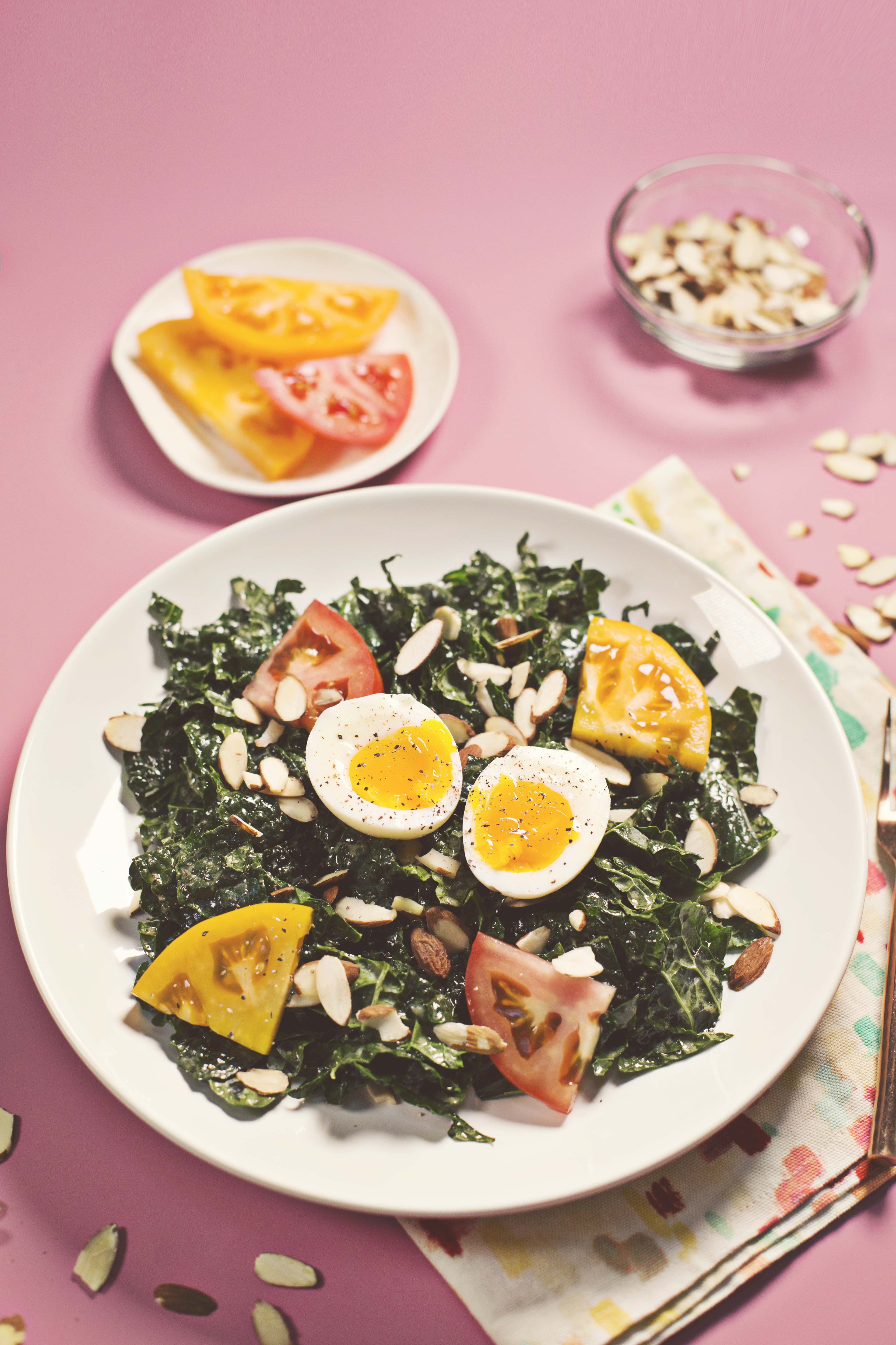 Kale and Miso Salad (via abeautifulmess.com) 