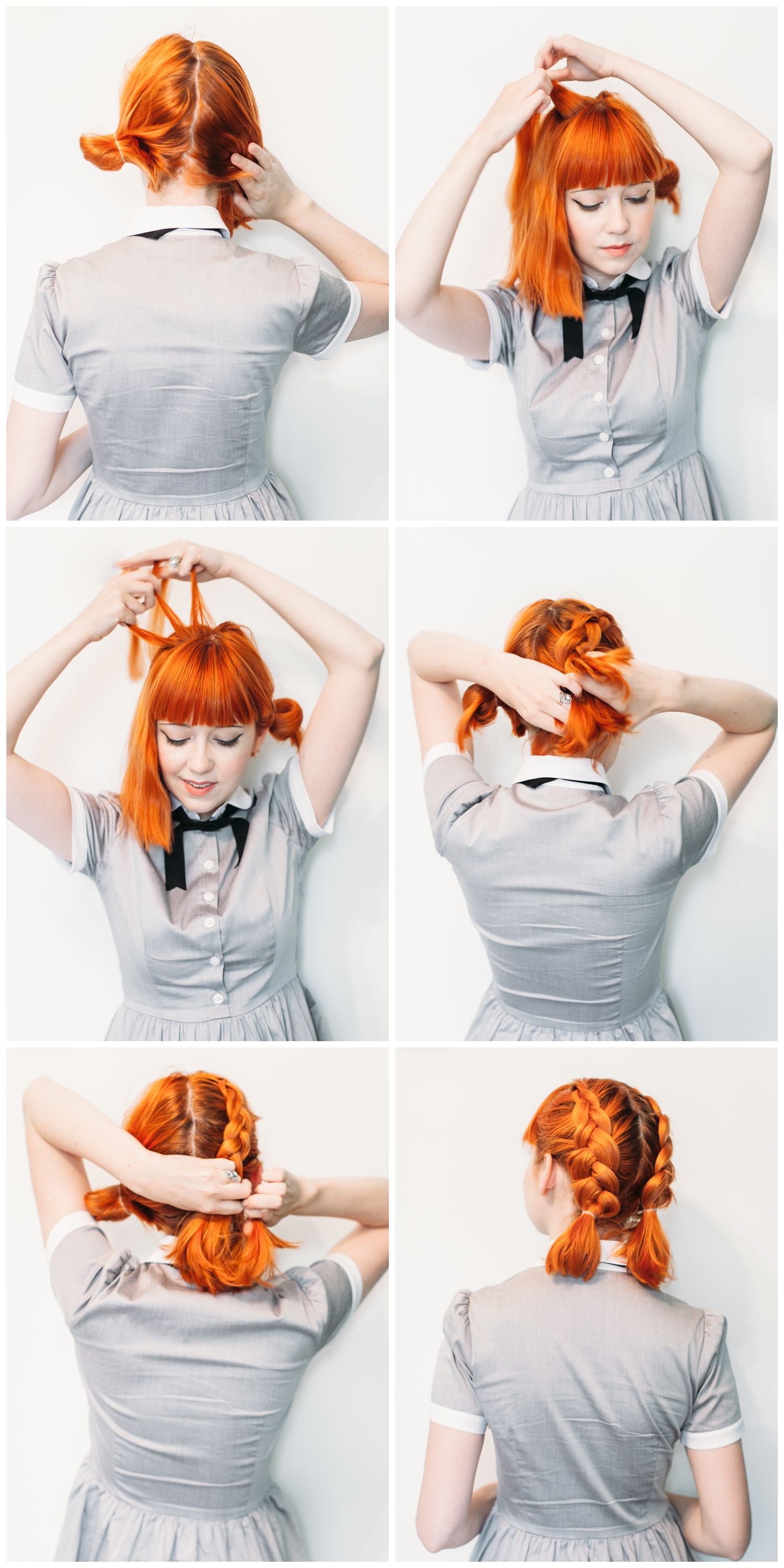 Double Dutch Pigtails For Short Hair A Beautiful Mess