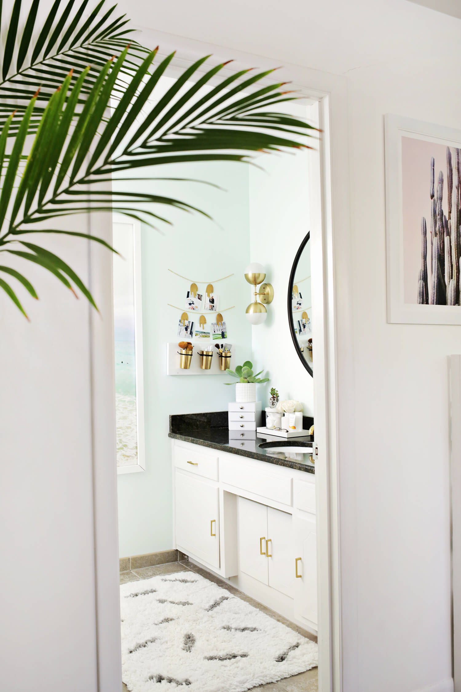 Laura's Master Bathroom Before + After! (click through to see more)