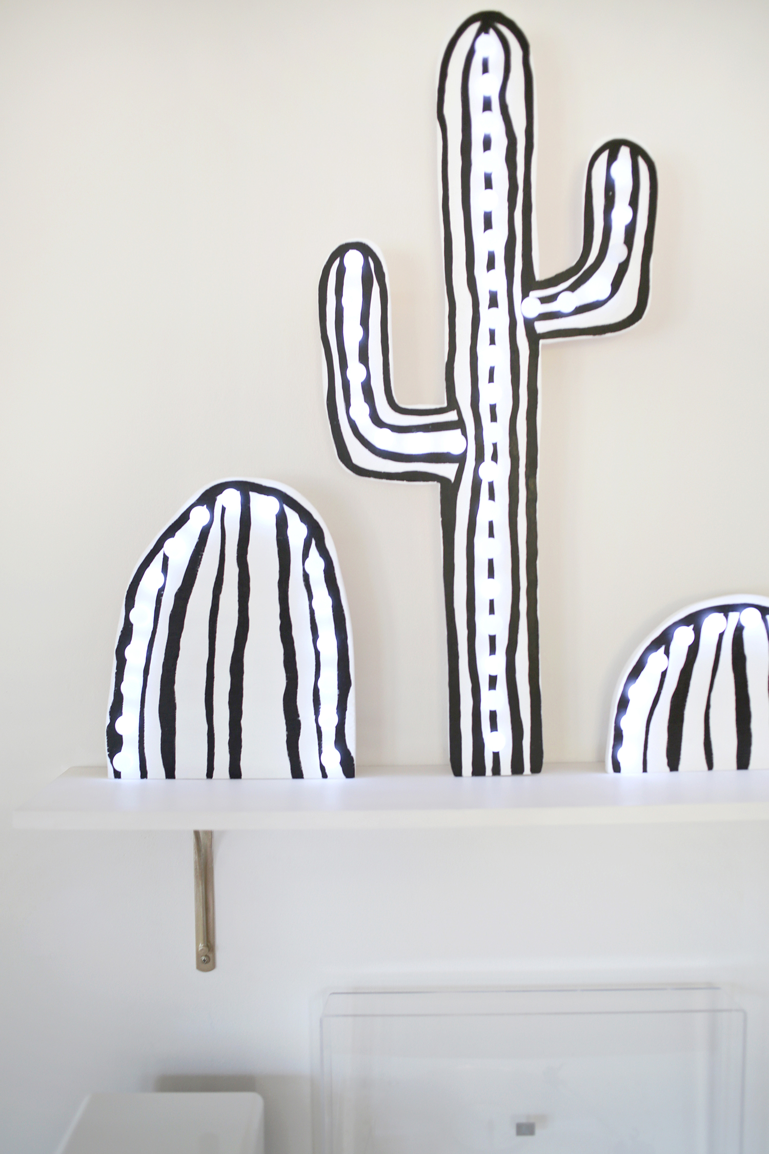 Cactus Marquee Sign DIY 