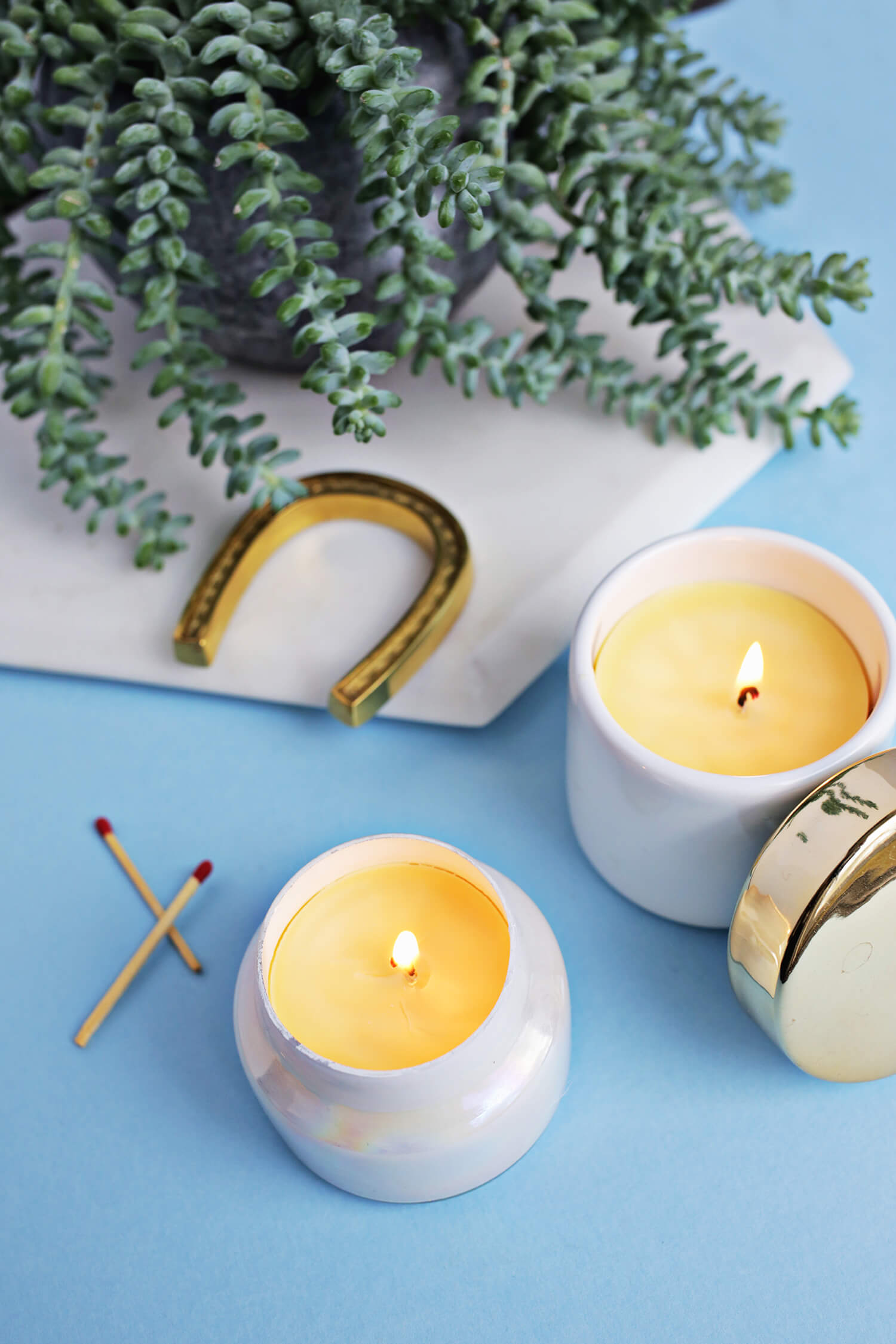 Make Your Own Beeswax Candles! (click through for tutorial) 