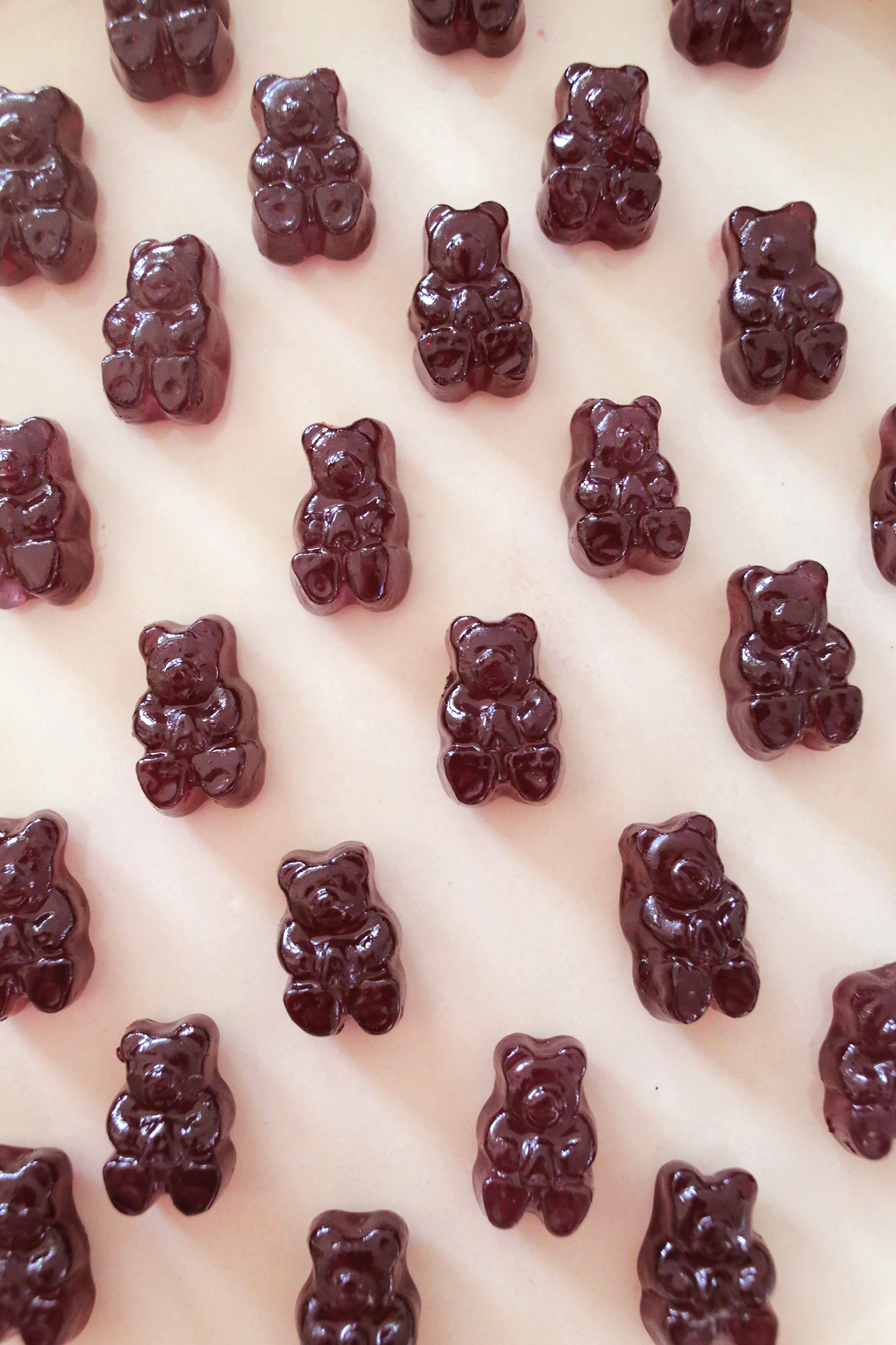 Red Wine Soaked Gummy Bears