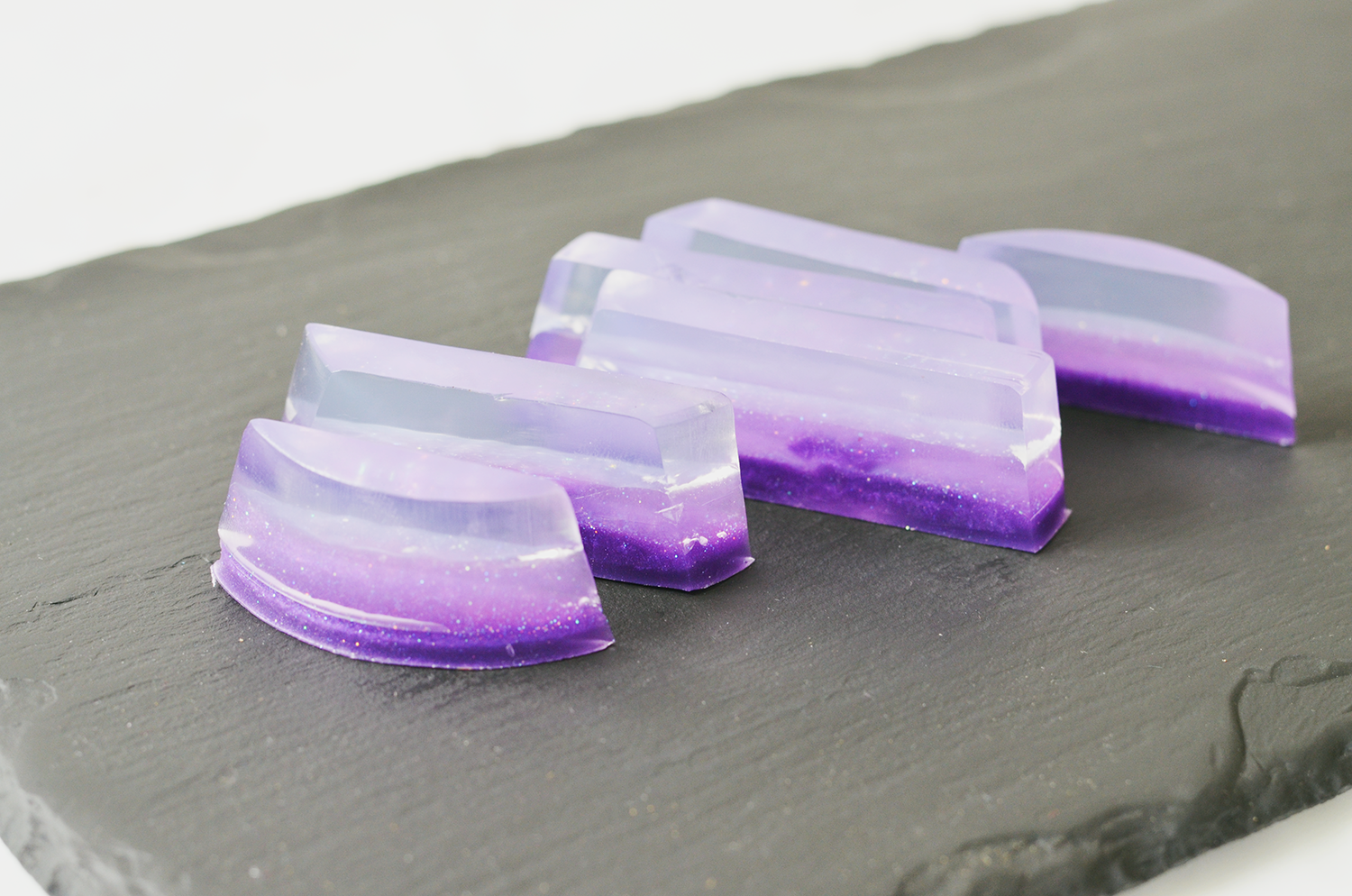 Make Your Own Gemstone Soaps! (click through for tutorial)
